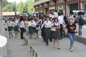 Earthquake in Xi'an, Shaanxi province, China