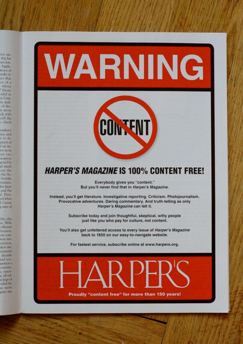 Foto des Harper's Magazine