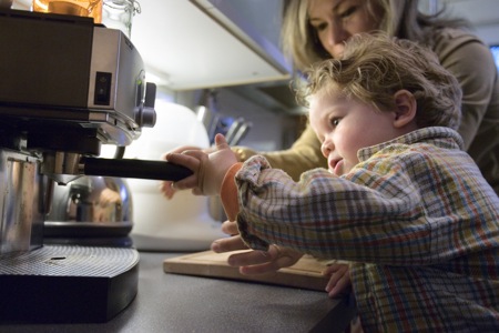 Mutter und Kind, Prenzlauer Berg